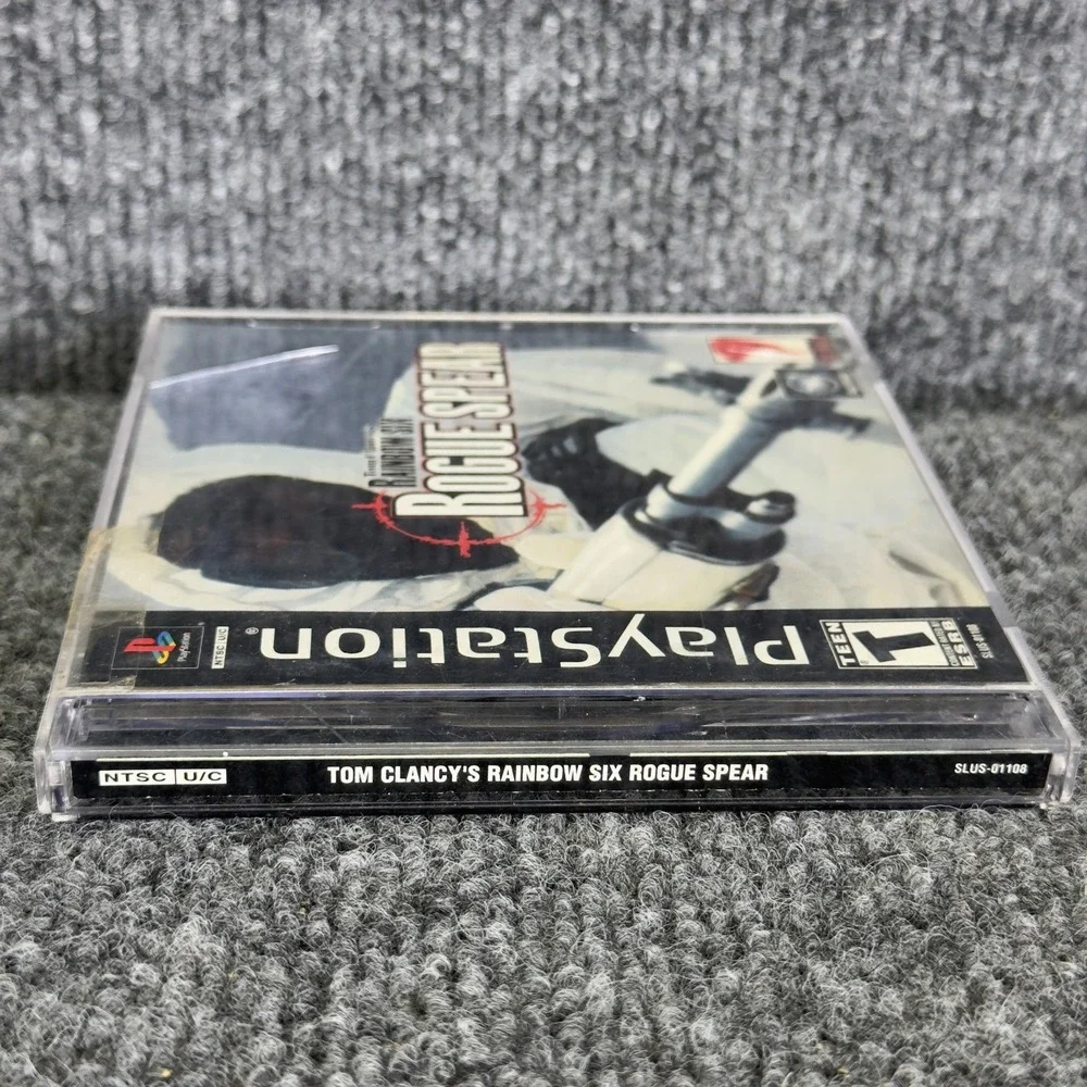 Rainbow Six Rogue Spear PS1‎ Game Disc Only Sony PlayStation Tested Tactical FPS